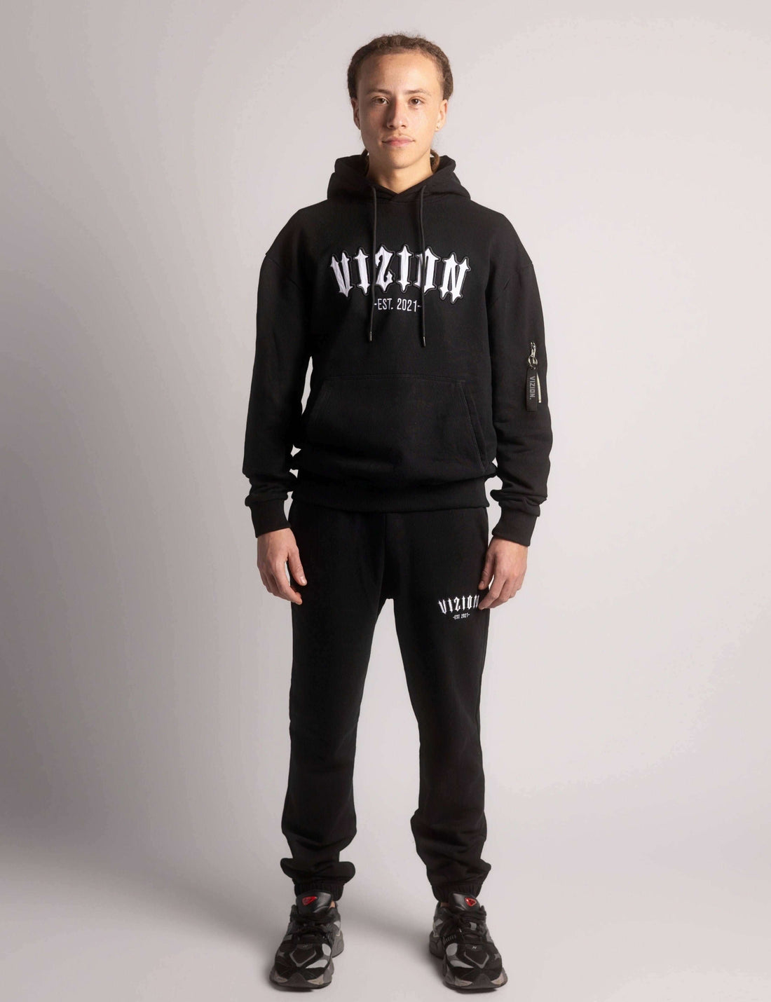 Vizionary Tracksuit Black - Vizion