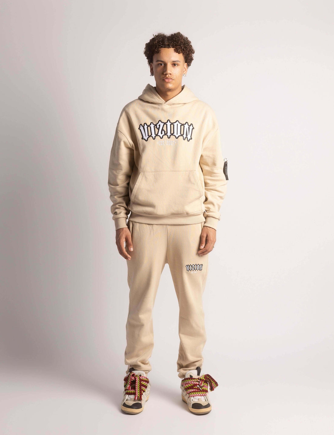 Vizionary Tracksuit Beige - Vizion