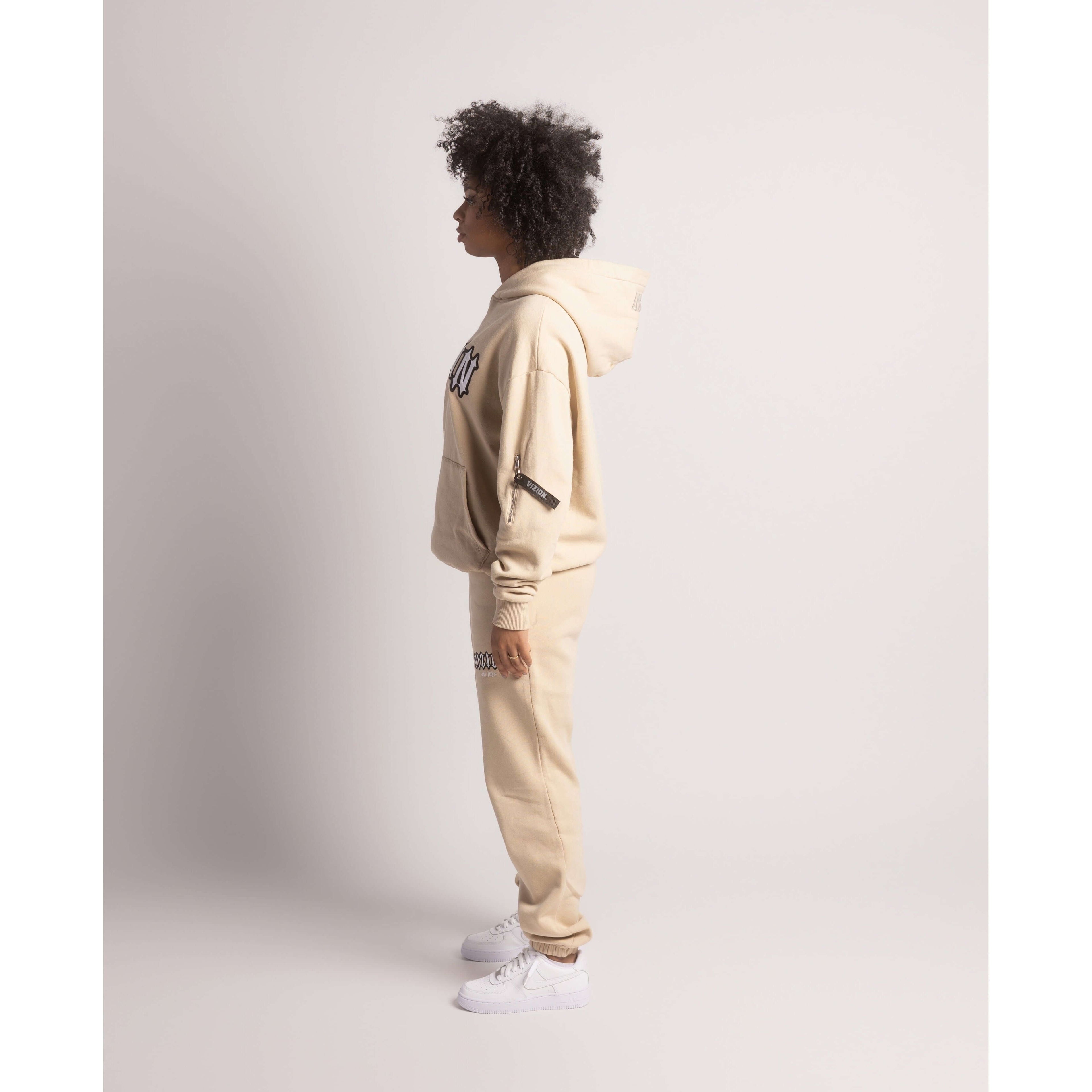 Vizionary Tracksuit Beige - Vizion